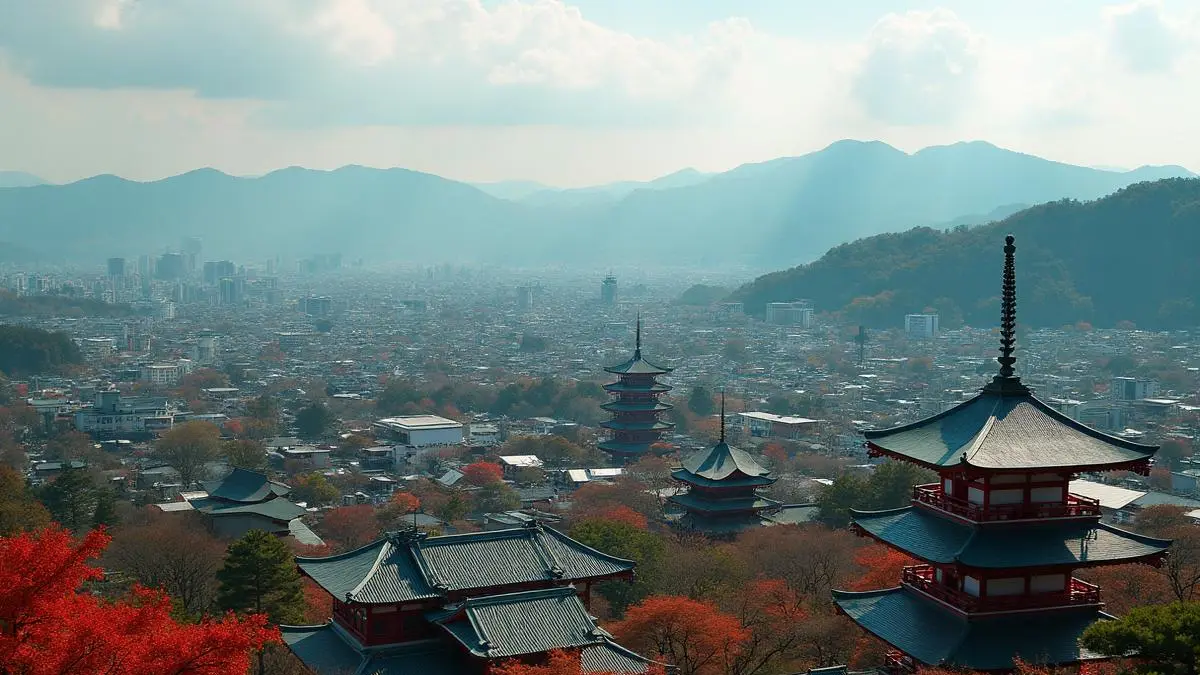 Vista de Kyoto
