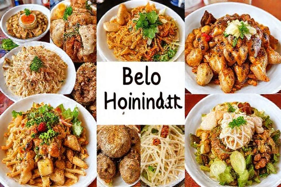 Variedade de pratos da gastronomia de Belo Horizonte.