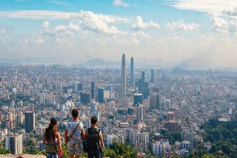 Imagem aérea de São Paulo mostrando sua famosa skyline.