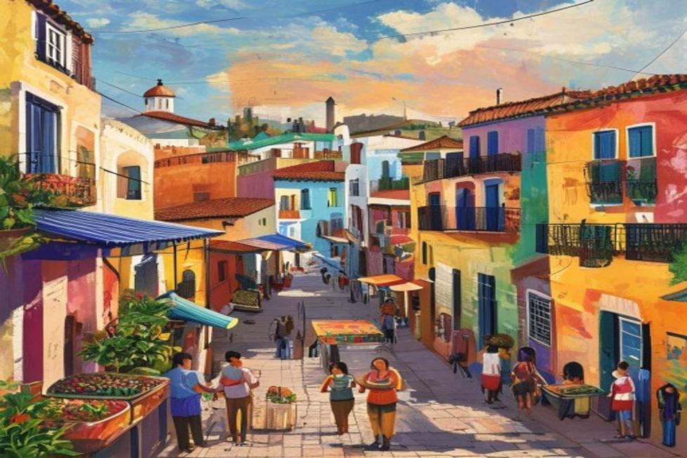 Fortaleza com seus bairros animados e pessoas acolhedoras, retratando a comunidade local.