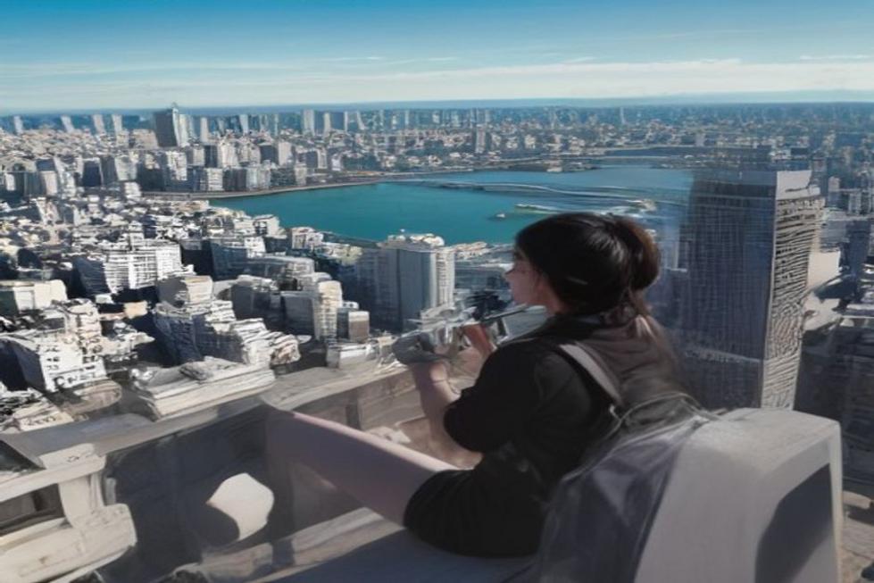 Vista panorâmica da cidade de Buenos Aires.